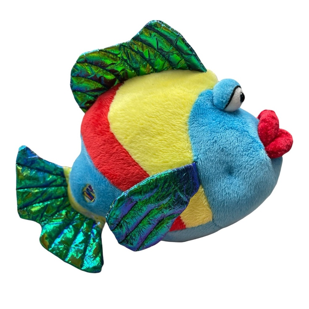 GANZ Original Webkinz Pucker Fish HM438 Retired Plush